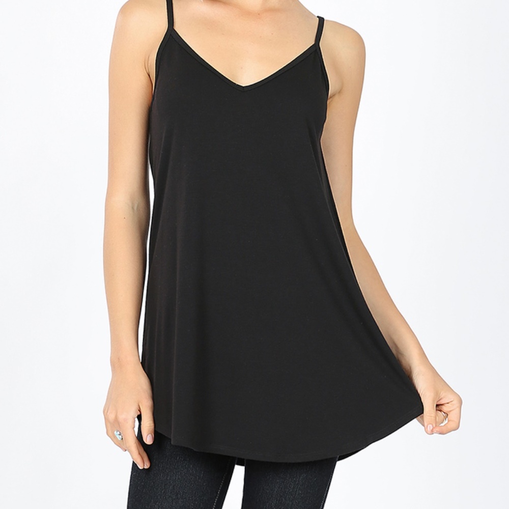 Front-Back Reversible Spaghetti Cami